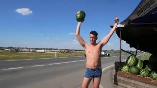 BEST Serbian Watermelon Sales Man
