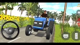 Indian Tractor Simulator 3d Indian Tractor Driving Gameplay