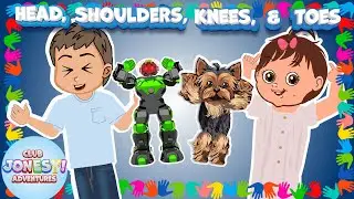 Head Shoulders Knees & Toes | Nursery Rhymes | Kids Songs | Exercise for Kids | Toddler Learning