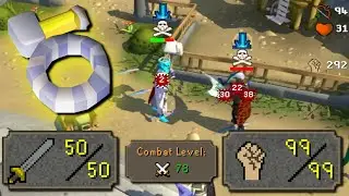 50 Attack Pure Build Pking With Bring (i) Gmaul Balista Combo........ OSRS HD PvP World Pking.