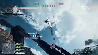 First RPG Helicopter shot in BF6