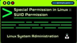Lesson 25 - Special Permission in Linux :: SUID Permission