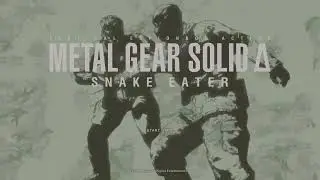 Metal Gear Solid Delta: Snake Eater Legacy Mode Title Screen (CQC Animations) PS5 4K HDR