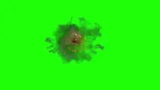 كروما انفجار مع صوت للتصميم و المونتاج بدون حقوق