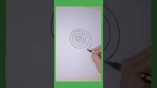 One Line Drawing Trick 