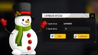 Como Obtener el Símbolo de Muñeco de Nieve para tu Nombre en Free Fire