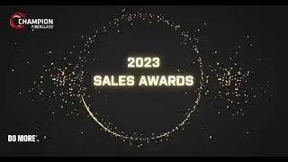 2023 Champion Fiberglass® Sales Award Winners