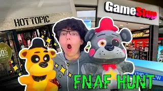 Fnaf Hunt at GameStop, Hot Topic, Five Below, and More! [Golden Freddy plush, Lefty, Marionette Pop]