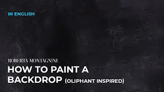 [DIY] How to paint a distressed look backdrop (Oliphant inspired)