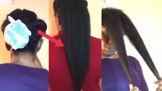 Baggy method will save your Dry Ends. How to get Faster Hair Growth, Retain Length & Reduce breakage
