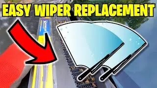 When and How to replace windshield wipers EASILY!