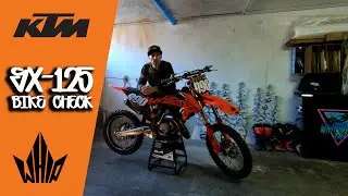 KTM SX 125 by Whipriders Motocross BIKECHECK!