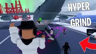 I Actually Locked in on HyperChrome Grinding in Jailbreak...(Roblox Jailbreak)