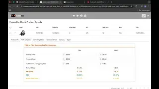 SellerBot Free Amazon Product Research Tool