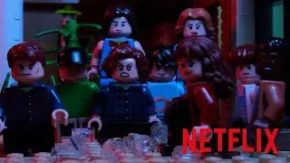 Stranger Things 3 Official Trailer Recreation in LEGO