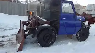 Самодельный трактор из УАЗа