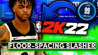 D'ANGELO RUSSELL BUILD 2K22 NEXT GEN! | DO IT ALL PG BUILD NBA 2K22!
