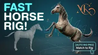 Rig a 3D Horse in Blender with Auto Rig Pro | Step-by-Step Tutorial