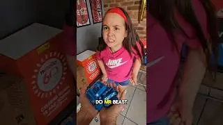 A MENINA E O CHOCOLATE DO MR BEAST !!! 