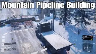 Snow Runner Mountain Pipeline Building