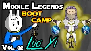 LUO YI - TIPS, ITEMS, SPELL, EMBLEMS, TRICKS, AND GUIDE - MGL MLBB BOOT CAMP VOLUME 82