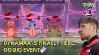 Max Battles are FINALLY Here - Dynamax During the GO BIG Event in Pokemon GO