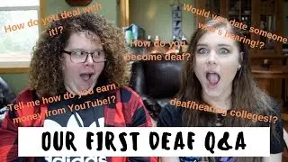 DEAF Q&A || Aly Drayton & Cheyenna Clearbrook