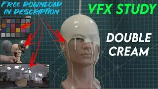 VFX Study - Double Cream Simulation - Practical Reference