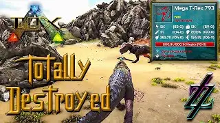 ARK DOX Ep10: Fighting A Mega Rex For His Arms