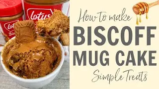 How to make a Biscoff Mug Cake! Recipe 