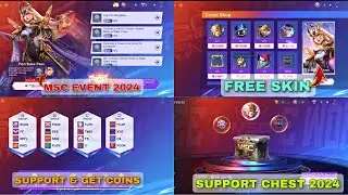 MSC EVENT 2024 VALENTINA MSC SKIN GET FREE | MSC EVENT 2024 RELEASE DATE | MSC SUPPORT CHEST | MLBB