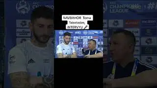Toma Tabatadze Uyindan so'ng Interyuv berdi