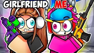 Playing Roblox Rivals With My Girl Friend..