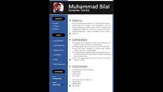 How to Make CV in MS Word #msword  #shorts #shortvideo #shotsvideoviral #msoffice #wordtutorial