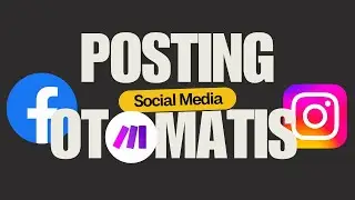 Bot FACEBOOK & Instagram  Auto Posting & Auto Like dengan ChatGPT Make.com | Automation Sosial Media