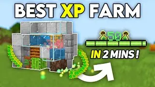 NEW BEST EVER XP FARM in 26.1+ Minecraft Bedrock ! (No Trident)