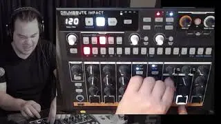 First hour with Drumbrute Impact [stream archive]