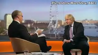 Eddie Mair tells Boris Johnson: "You're a Nasty Piece of Work" - The Andrew Marr Show, BBC 1
