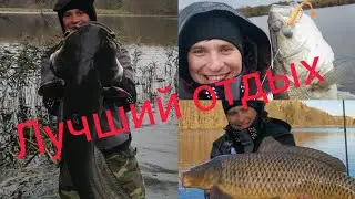 Сбежали из города😃 Собрали вещи и Уехали на Рыбалку 🎣 4 дня на реке в палатках осенью⛺