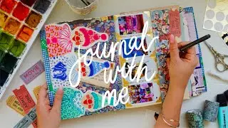 journal with me ✿ journal about the carnival | illustrating my pages