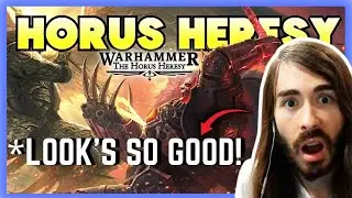 MoistCr1tical Reacts to Warhammer: The Horus Heresy Cinematic Trailer | Penguinz0 Reacts 