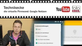 Die virtuelle Pinnwand: Google Notizen