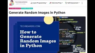 Generate Random Images with Python: Pillow, NumPy, Matplotlib, and GANs