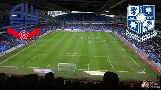 FIGHTS AND PYRO'S: BOLTON V TRANMERE VLOG! (ABSOLUTELY EMBARRASSING!!!!!!!)