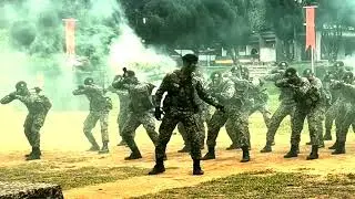 TARIAN PERANG (WAR DANCE) PLATUN 3 - PENUTUP KURSUS REPALMAN KELAS 1 (2 FEB 2023)