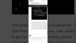 Java program through chatgpt | Current date and time |  