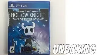 HOLLOW KNIGHT PS4 VERSION UNBOXING