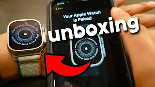 Apple Watch Ultra 2 Unboxing and Setup