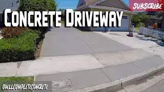 How to Pour a Concrete Driveway Addition  Perfect Driveway Pour