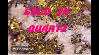 Gold From Sulfides In Quartz